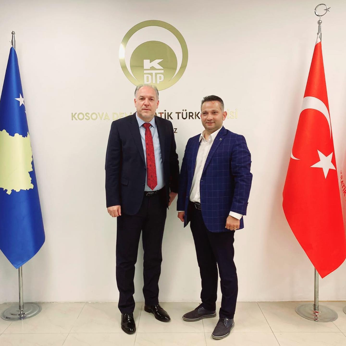 KOSOVA CUMHURİYET BAKANI FİKRİM DANKA'YI ZİYARET ETTİK