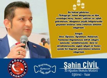 RAMAZAN BAYRAMINIZ KUTLU OLSUN