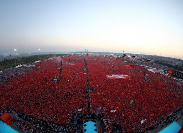 YENİ KAPI MİTİNGİNE KATILDIK