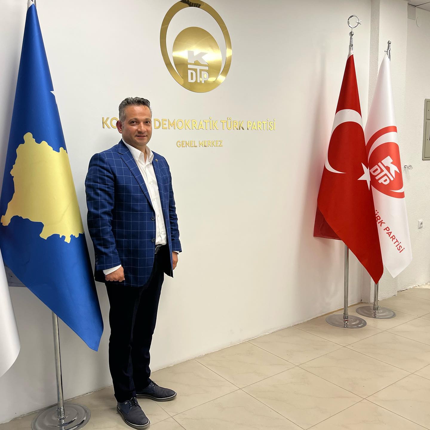KOSOVA CUMHURİYET BAKANI FİKRİM DANKA'YI ZİYARET ETTİK