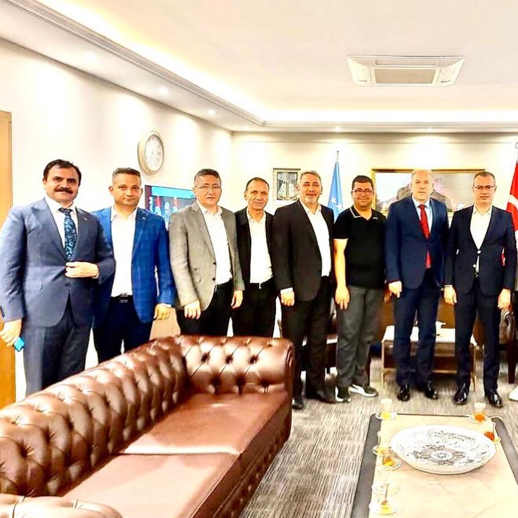 KOSOVA CUMHURİYET BAKANI FİKRİM DANKA'YI ZİYARET ETTİK