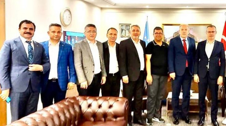 KOSOVA CUMHURİYET BAKANI FİKRİM DANKA'YI ZİYARET ETTİK
