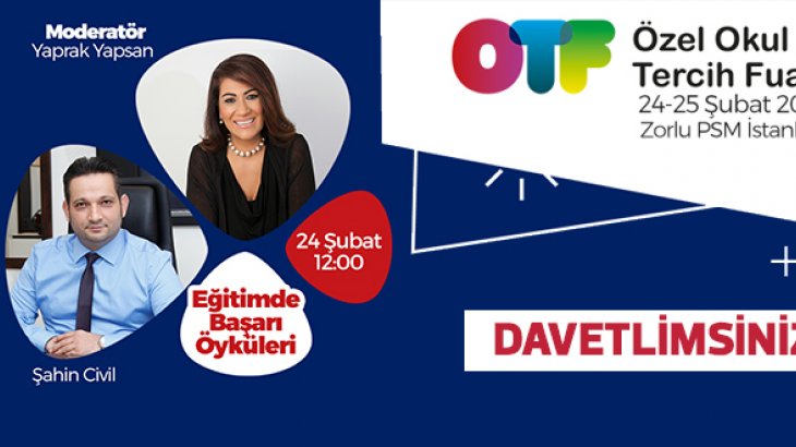 OTF EĞİTİM ZİRVESİNİN KONUĞUYUM