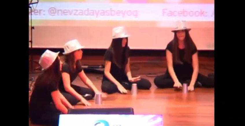 ÖĞRENCİLERİMİZDEN THE CUP SONG GÖSTERİSİ